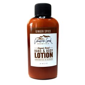 Ginger Spice Organic Hand & Body Lotion (size: 2oz)