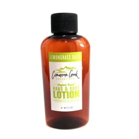 Lemongrass Basil Organic Hand & Body Lotion (size: 2oz)